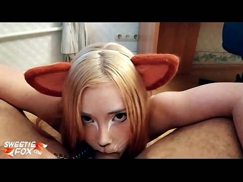 ❤️ Kitsune sluk piel en kom in haar mond ❤️❌ Fok by ons ❌️❤